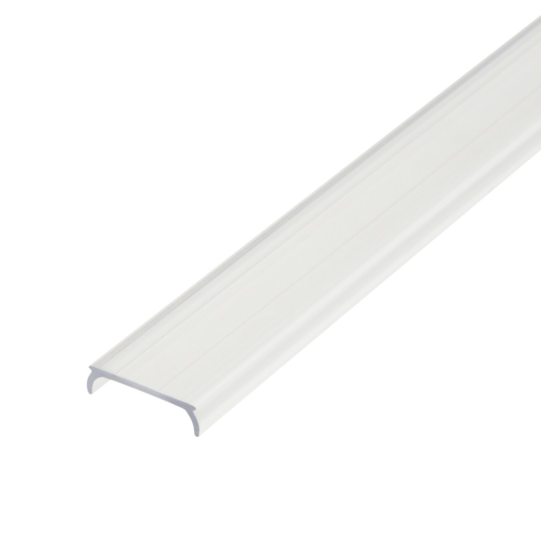 UFE-R08 CLEAR 200 POLYBAG Прозрачный рассеиватель для алюминиевого профиля, пластик. Длина 200 см. Т UFE-R08 CLEAR 200 POLYBAG Прозрачный рассеиватель для алюминиевого профиля, пластик. Длина 200 см. Т