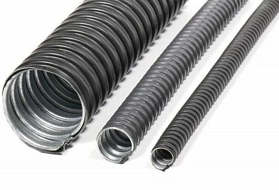 Металлорукав в ПВХ-изоляции Р3-ЦПнг  25  (50м/уп) ГОФРОМАТИК (ЗЭТАРУС)