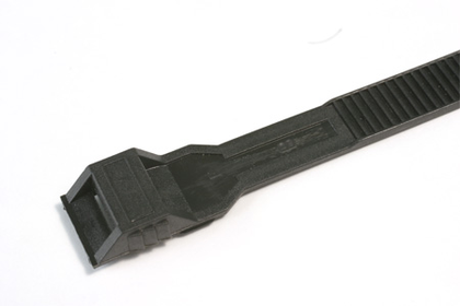 Хомут P12 гибкий, черный, 6х180